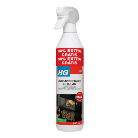 LIMPIADOR CRISTALES ESTUFAS CHIMENEAS 500ML HG