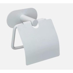 PORTARROLLOS C/ TAPA DE ACERO INOX TURBO-LOC BLANC