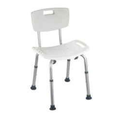 TABURETE CON RESPALDO CON PATAS TELESCOPICAS
