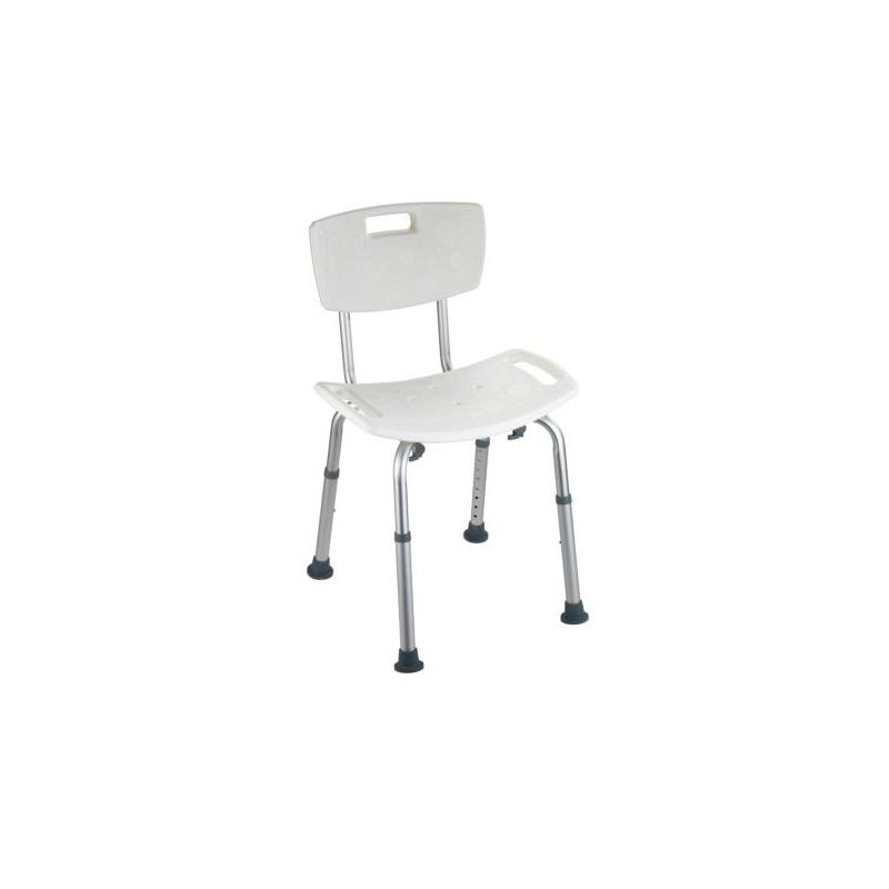 TABURETE CON RESPALDO CON PATAS TELESCOPICAS