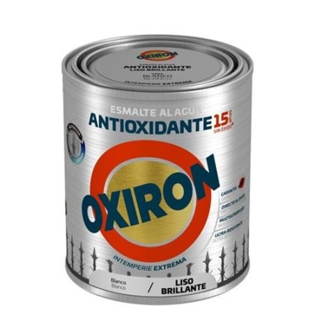 OXIRON AL AGUA FORJA BLANCO BRILLO LISO 750ML.