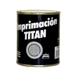 IMPRIMACION TITAN HIERRO GRIS 4L
