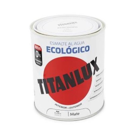 ESMALTE AL AGUA ECO BLANCO MATE 750ML