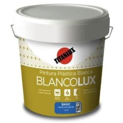 PINTURA PLASTICA BLANCOLUX INTERIOR MATE 5KG.