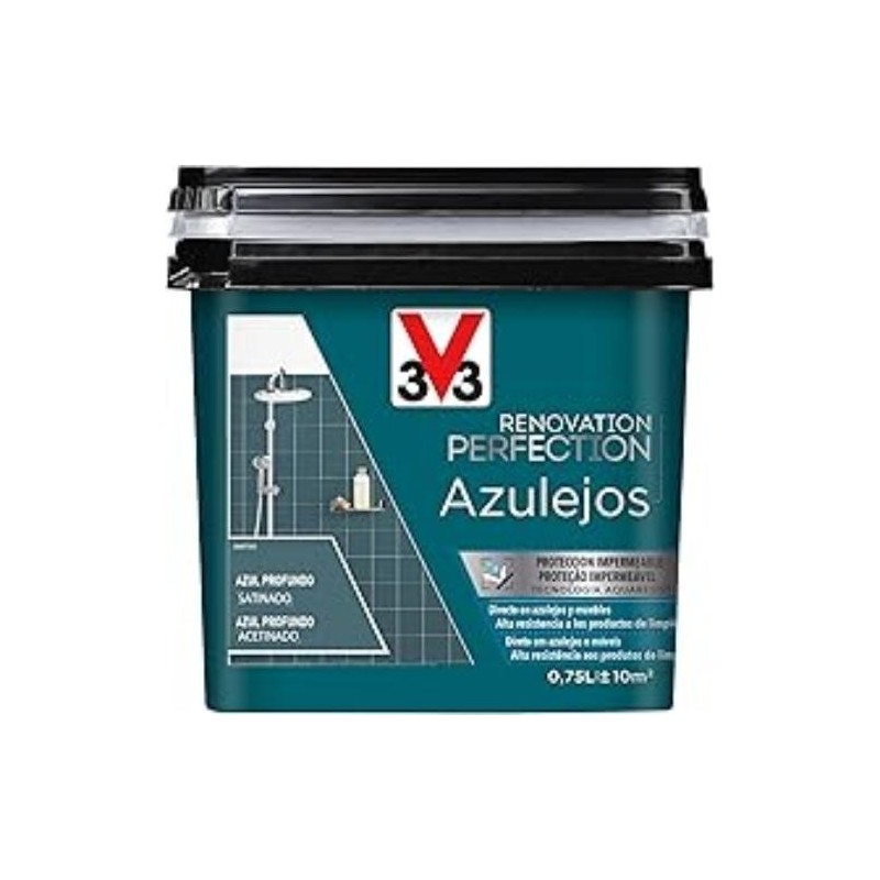 PINTURA RENO PERFECTION AZULEJOS 2L  AZUL PROFUNDO