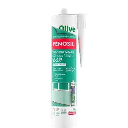 SILICONA NEUTRA PENOSIL C-27F BLANCA CARTUCHO
