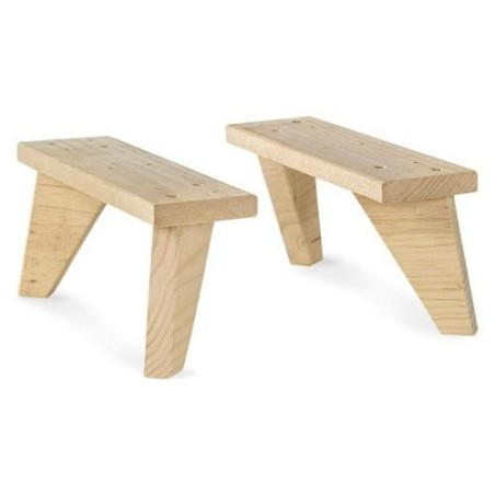 JUEGO DE 2 PATAS DINAMIC DE PINO MACIZO DINPIE.99