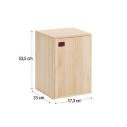 MUEBLE DINAMIC 1 PUERTA VERTICAL PINO MACIZO