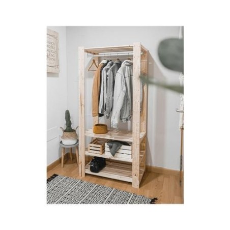 KIT VESTIDOR EVOLUTION 175X76.7X43CM PINO EVPE40.9