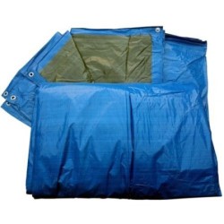 TOLDO POLIETILENO REFORZADO 5X8 METROS 90 GRAMOS