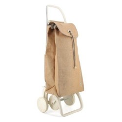CARRO COMPRA 2/4 RUEDAS PLEGABLE YUTE 43L BLANCO