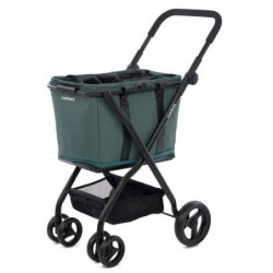 CARRO COMPRA 4 RUEDAS CUBE S - PINE LETT490-C5