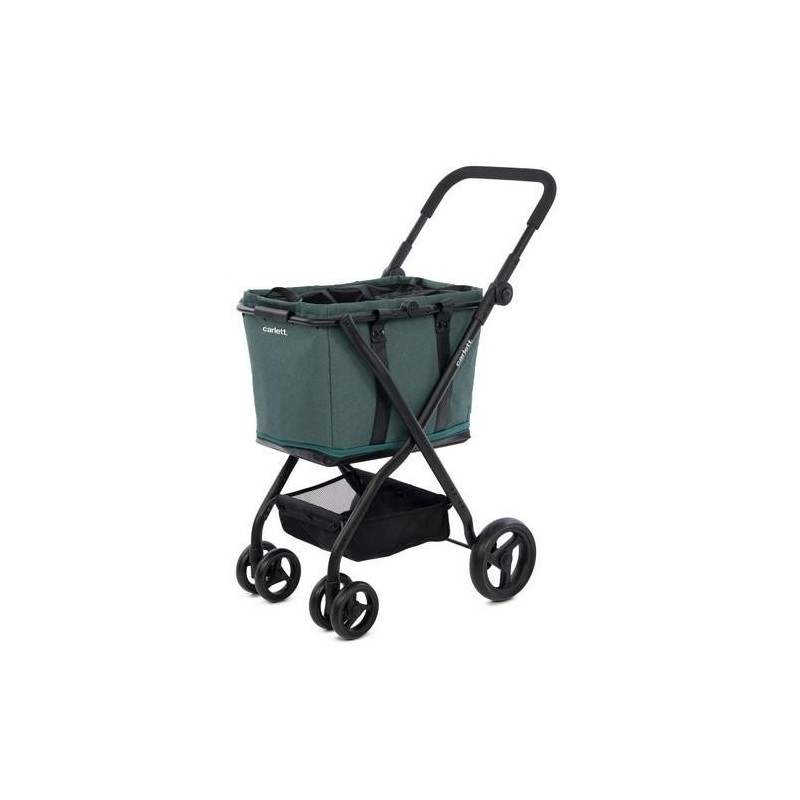 CARRO COMPRA 4 RUEDAS CUBE S - PINE LETT490-C5