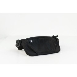 RIÑONERA CITY NEGRA 16X14X10CM IMPERMEABLE BG003-1