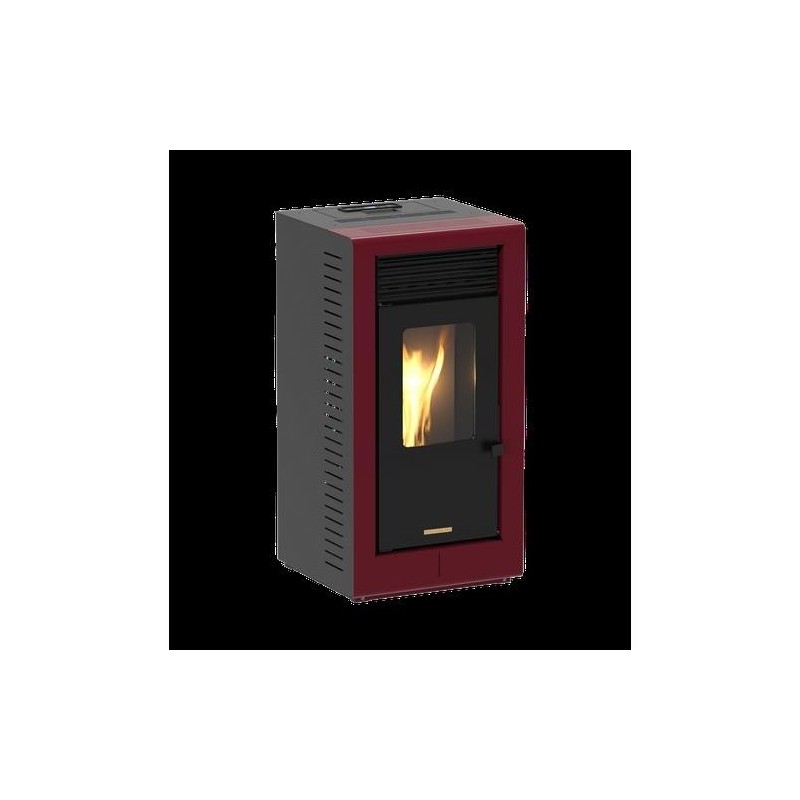 ESTUFA PELLET 8KW AUTOLIMPIANTE NEPRA ROJA