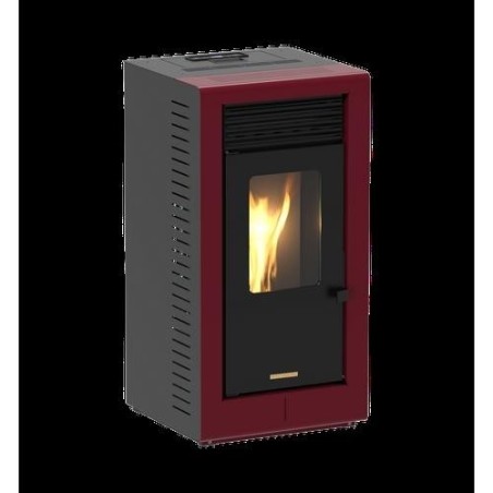 ESTUFA PELLET 8KW AUTOLIMPIANTE NEPRA ROJA