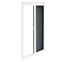 MOSQUITERA PLISADA 120X240 ALUMINIO BLANCA 702670