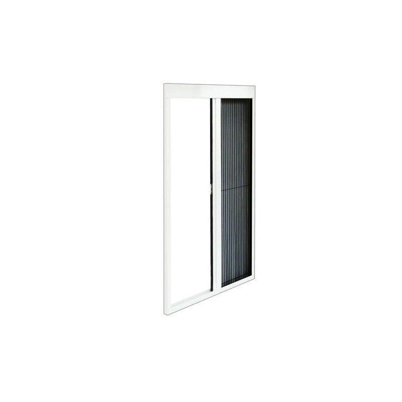 MOSQUITERA PLISADA 120X240 ALUMINIO BLANCA 702670