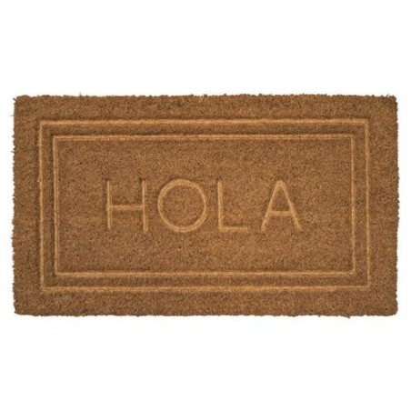 FELPUDO COCO PRENSADO HOLA BORD NATURAL 40X70