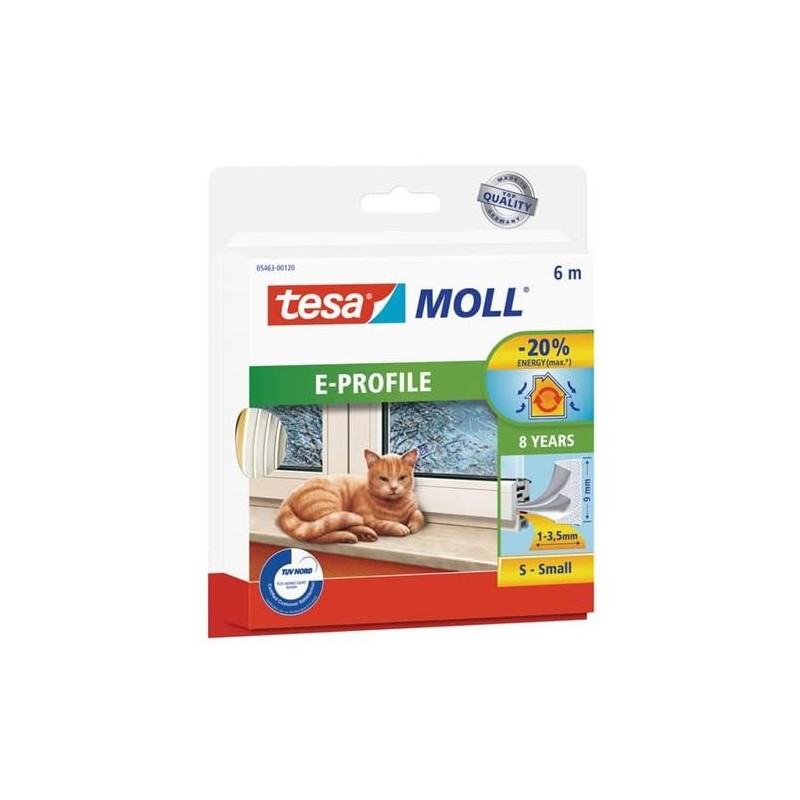 BURLETE  CAUCHO 06X09 BLANCO 5463