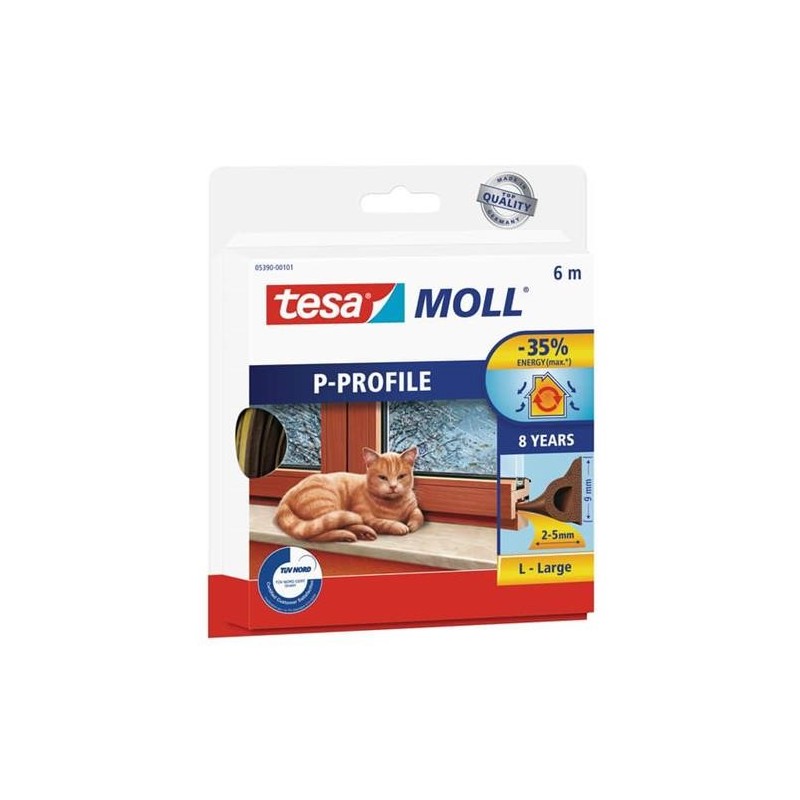 BURLETE  TUBO 06X09 MARRON 5390