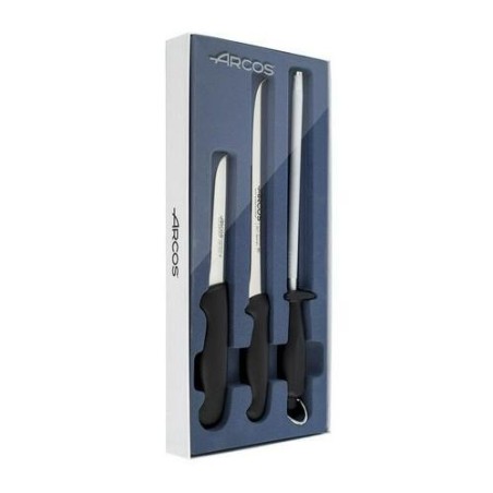 JUEGO JAMONERO COCINA 3 PZAS ACERO INOX 859400