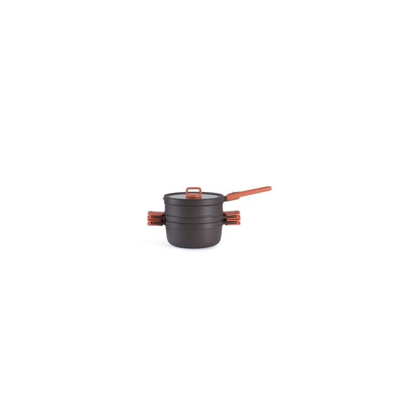 BATERIA COCINA SERIE COMPAC 4PZAS 24CM ALUM FUNDID
