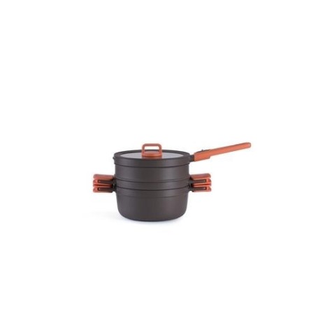 BATERIA COCINA SERIE COMPAC 4PZAS 24CM ALUM FUNDID