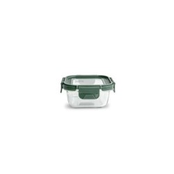CONTENEDOR VIDRIO CUADRADO 320ML C/TAPA 8584-V