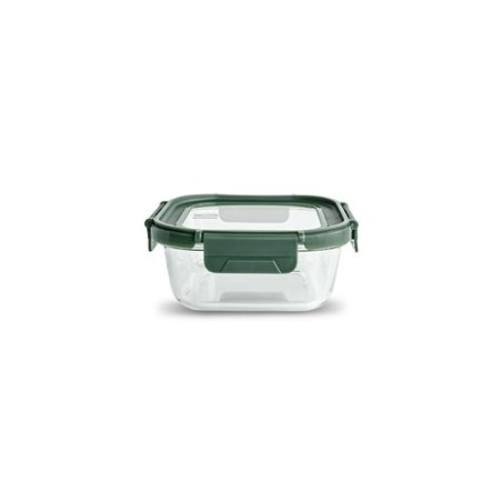 CONTENEDOR VIDRIO CUADRADO 800ML C/TAPA 8586-V