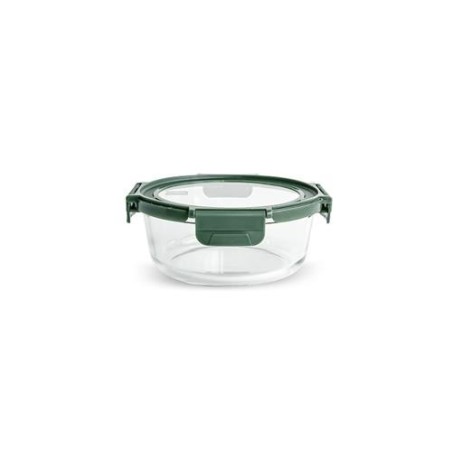 CONTENEDOR VIDRIO REDONDO 950ML C/TAPA 8589-V