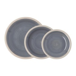 VAJILLA CERÁMICA 18 PIEZAS BALTIC QUID 5427354