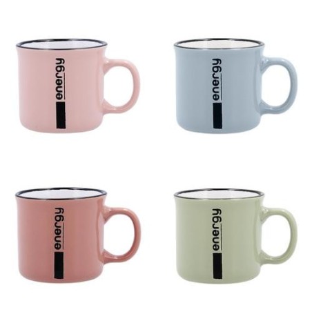 TAZA CERÁMICA COLOR SURTID 8CL ENERGY QUID 5428051