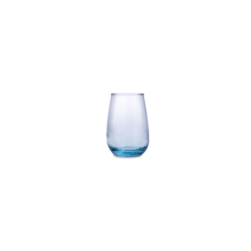 VASO ALTO VIDRIO ECO AZUL 37CL MAINE LUMINARC