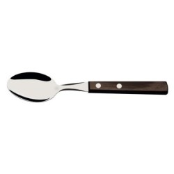 CUCHARA MESA ACERO INOX MANGO MADERA 29810171