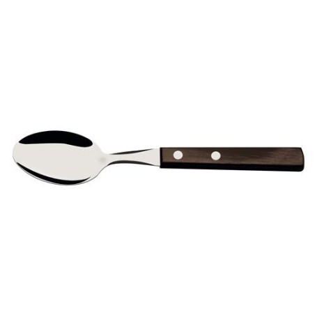 CUCHARA MESA ACERO INOX MANGO MADERA 29810171
