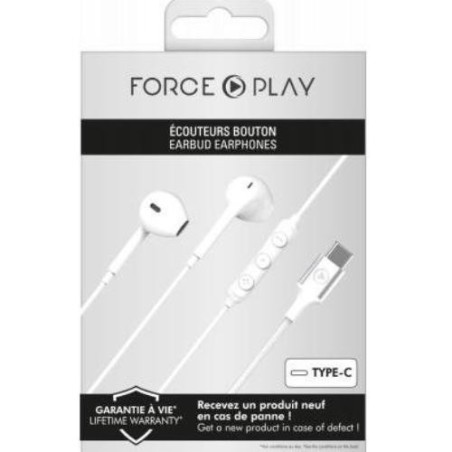 AURICULARES CON MICROFONO BLANCO F148131