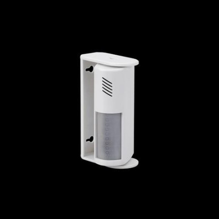 SENSOR DE MOVIMIENTO CON ALARMA  BLANCO ASSMAL1B