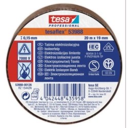 CINTA AISLANTE 20X19 MARRON    53988-126