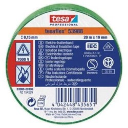 CINTA AISLANTE 20X19 VERDE    53988-106