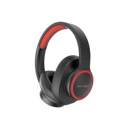 AURICULAR ELBE DIADEMA BLUETOOTH NEGRO/ROJO