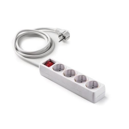 BASE 4 TOMAS/TT. CABLE 1.5 M. C/INTERRUPTOR 9/704