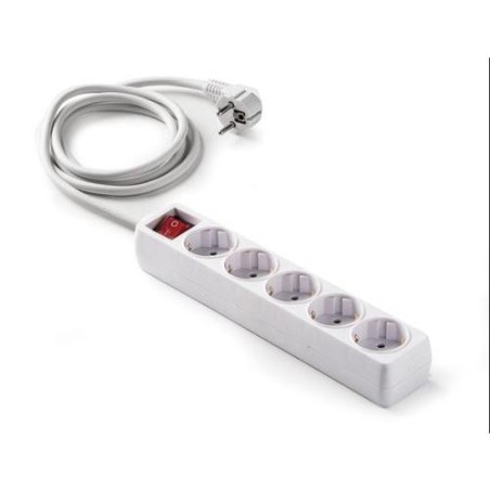 BASE 5 TOMAS/TT. CABLE 1.5 M. C/INTERRUPTOR 9/705