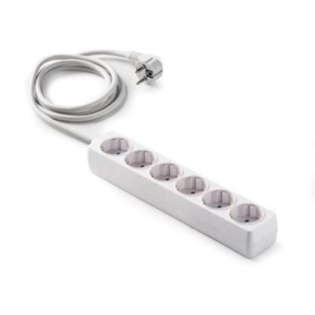 BASE 6 TOMAS/TOMA TIERRA CABLE 1.5 M. 9/506