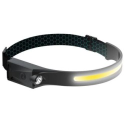 LINTERNA LED FRONTAL 5W COB 2XAAA 25423