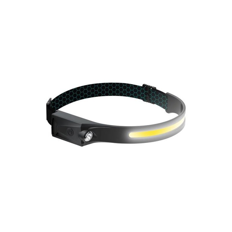 LINTERNA LED FRONTAL 5W COB 2XAAA 25423
