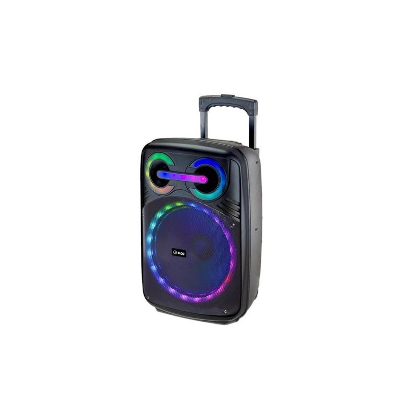 ALTAVOZ CARRO 80W C/LUZ Y MICROFONO PDT-1523