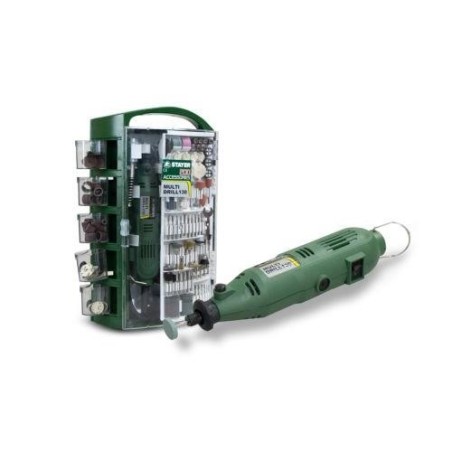 MULTI DRILL 130 W. CON MALETIN 200 ACCESORIOS