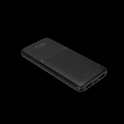 POWER BANK 10.000MAH TRIPLE SALIDA USB NEGRO