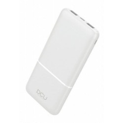 POWER BANK 10.000MAH TRIPLE SALIDA USB BLANCO